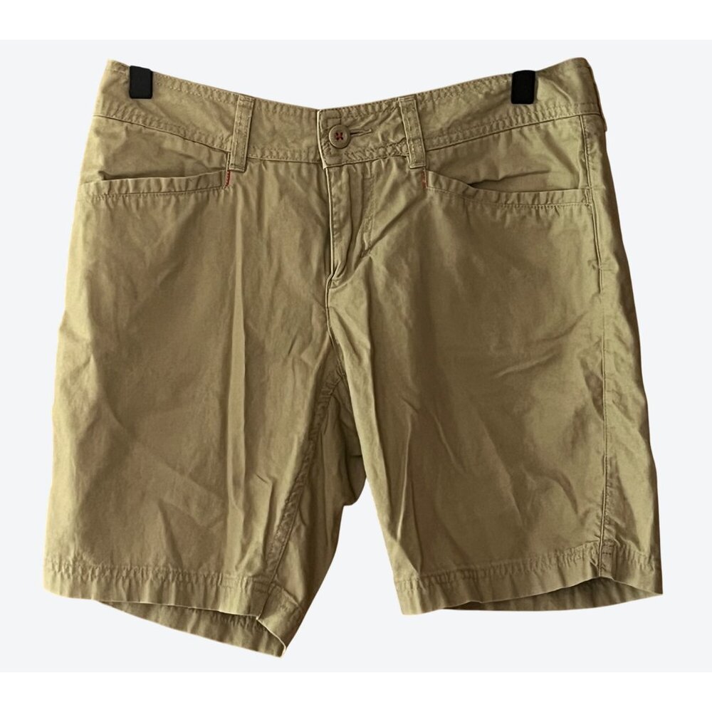 Stio Women's Size 2 Tan 100% Cotton Hiking Shorts 28" x 8"